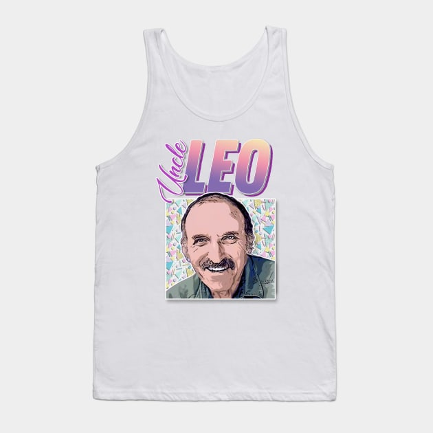 Uncle Leo Len Lesser/Aesthetic Tribute Design Tank Top by DankFutura